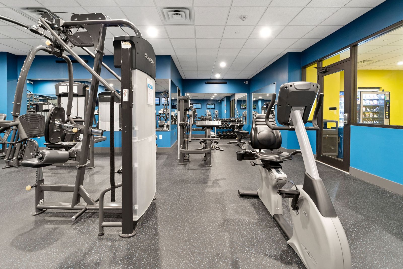 Gym off campus housing in Binghamton NY