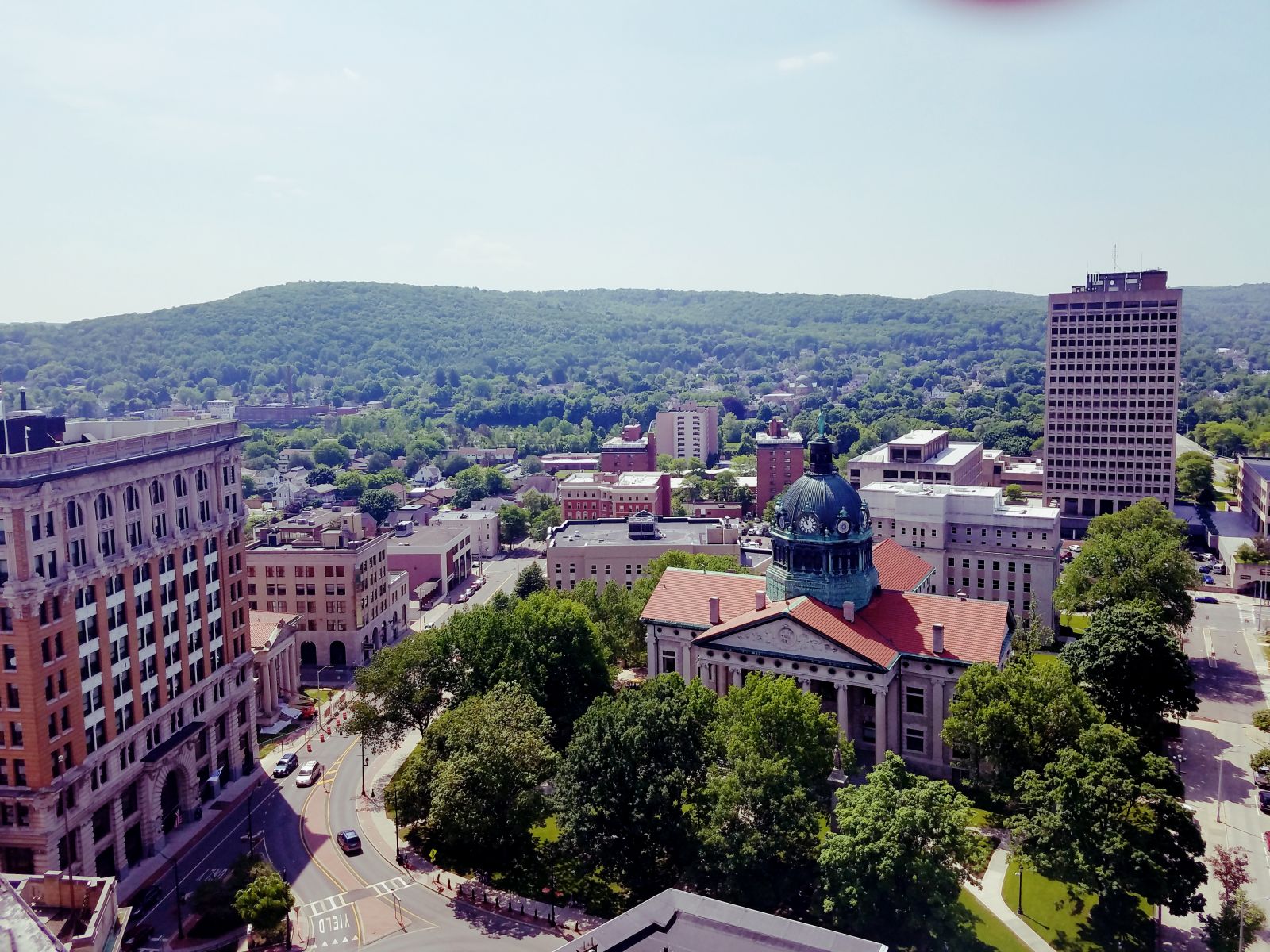 aerial off campus housing in Binghamton NY